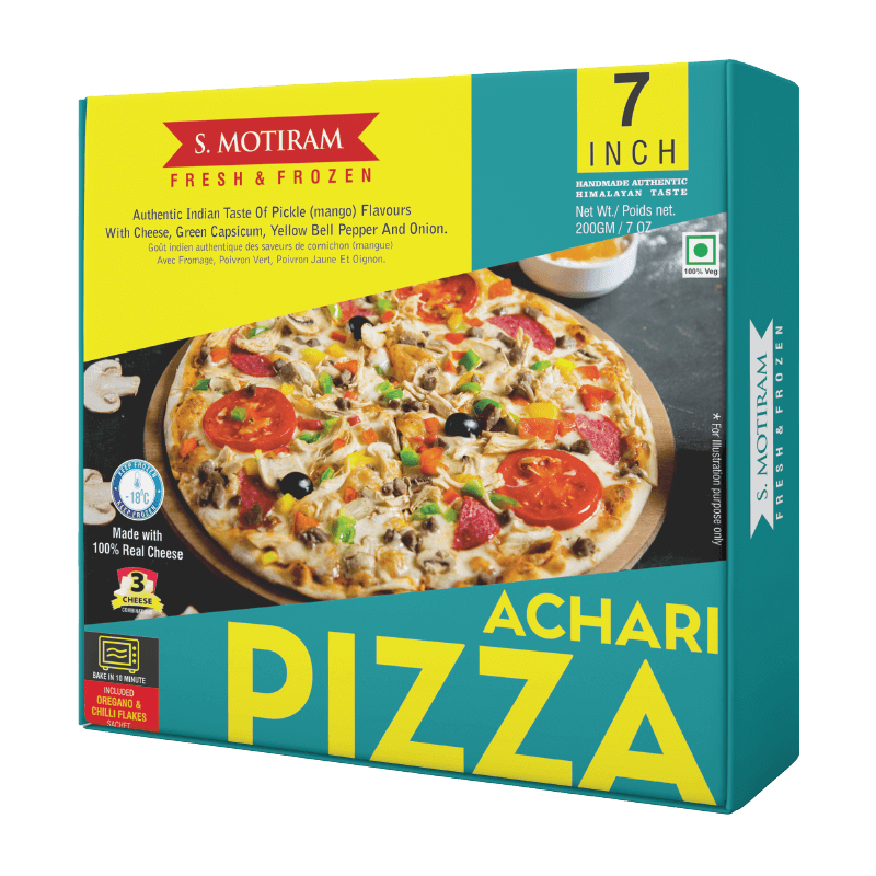 Achari Pizza