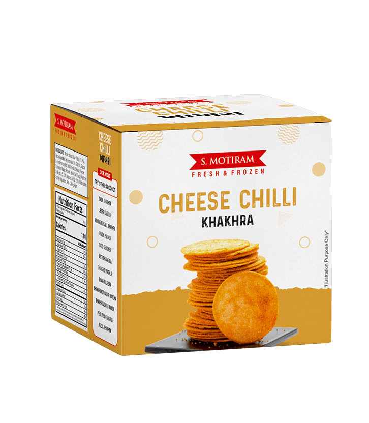 Cheese Chilli Coin Kakhra