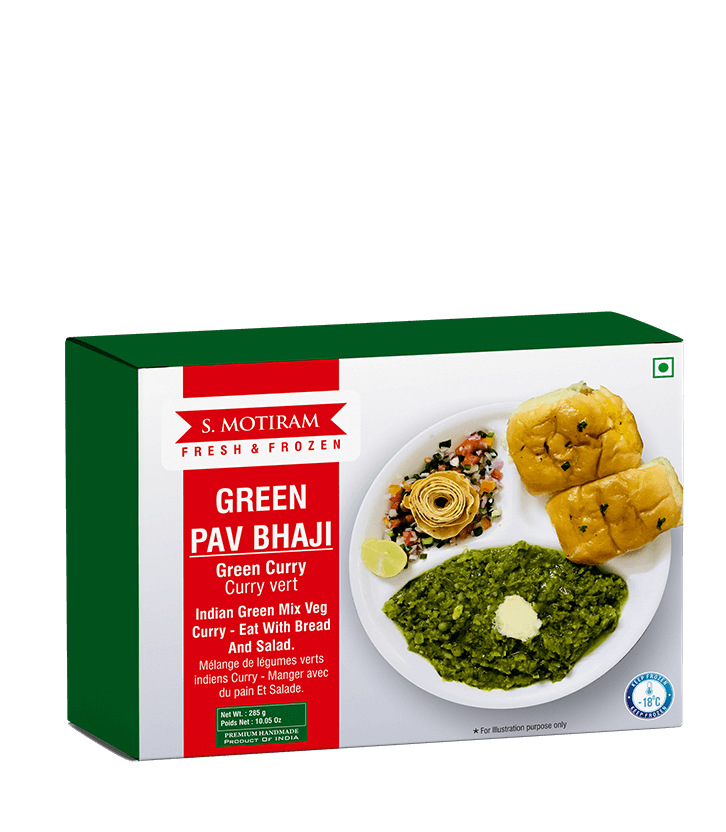 Green Pav Bhaji
